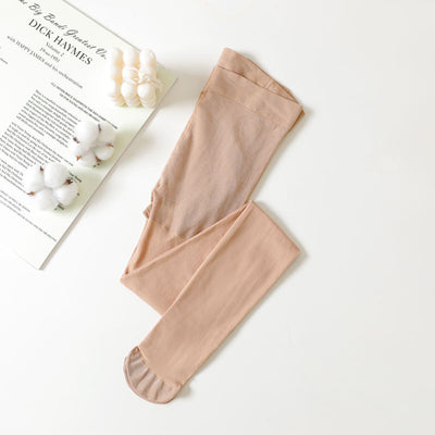 Medias Elásticas Largas para Mujer en Seda Negra Ultrafina - Image 4