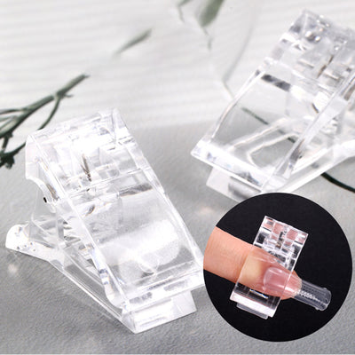 Puntas de Uñas Transparentes con Polígel - Constructor Rápido de Extensiones (5-10 Piezas) - Image 6