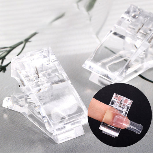 Puntas de Uñas Transparentes con Polígel - Constructor Rápido de Extensiones (5-10 Piezas) - Image 6