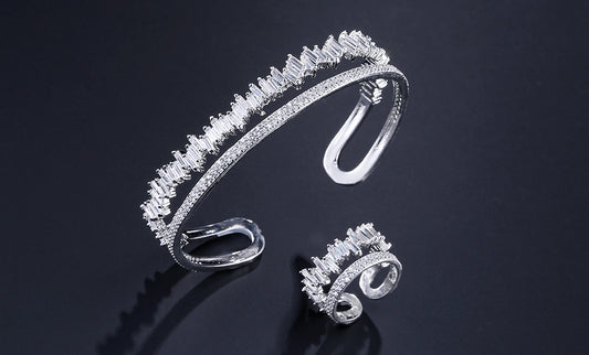 Pulsera de Lujo AAA Circonita Fashion Multiuso para Mujer