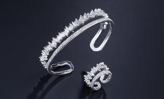 Pulsera de Lujo AAA Circonita Fashion Multiuso para Mujer