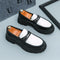 Zapatos Casuales de Cuero con Plataforma para Hombre
