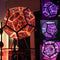 Lámpara Decorativa Dodecaedro Multicolor - Luz Ambiental para el Hogar