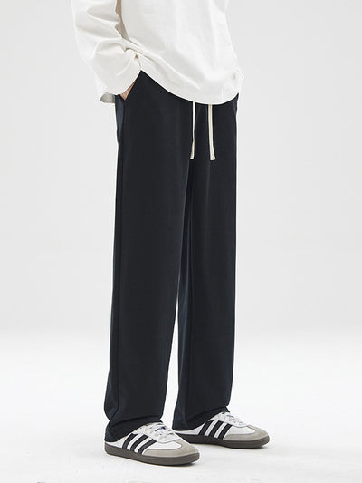 Pantalones Deportivos Grises con Efecto Drapeado para Hombre - Image 11