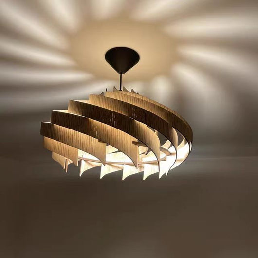 Lámpara de Techo Espiral Retro - Elegancia Vintage para Espacios Sofisticados - Image 19
