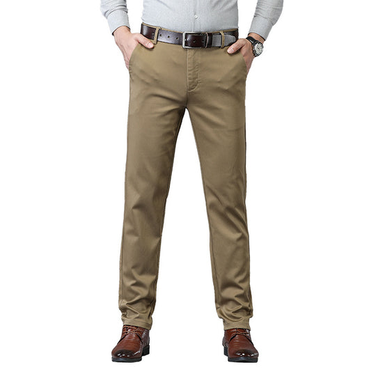 Pantalones Business Casual Rectos Holgados Versátiles - Image 5