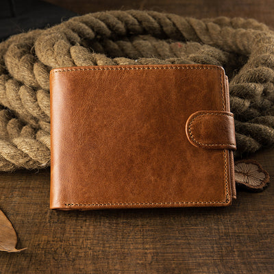 Billetera Compacta de Cuero para Hombre con Múltiples Compartimentos - Image 12