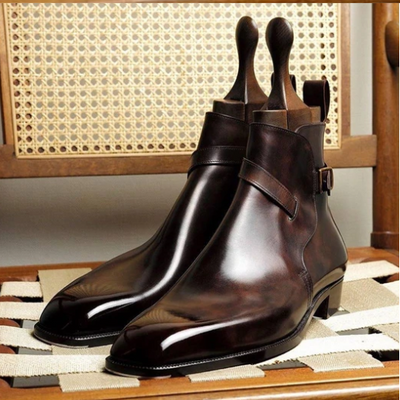 Botas Cortas para Hombre con Hebilla - Diseño Moderno - Image 9