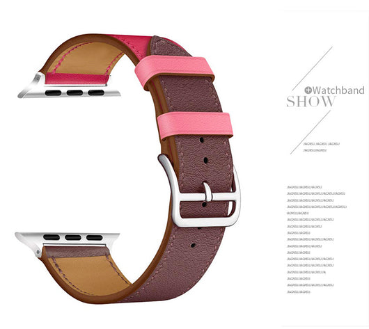 Correa de Cuero Compatible con Apple Watch - Elegancia y Durabilidad - Image 9