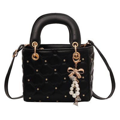 Bolso Bandolera Mujer con Bordado de Diamantes - Cartera de Moda Compacta - Image 6