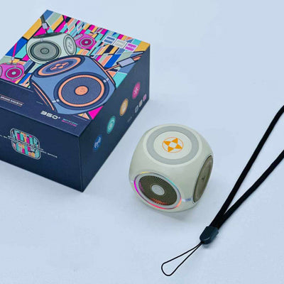 Parlante Bluetooth Giratorio con Bajos Profundos y Tecnología Anti-estrés - Image 8