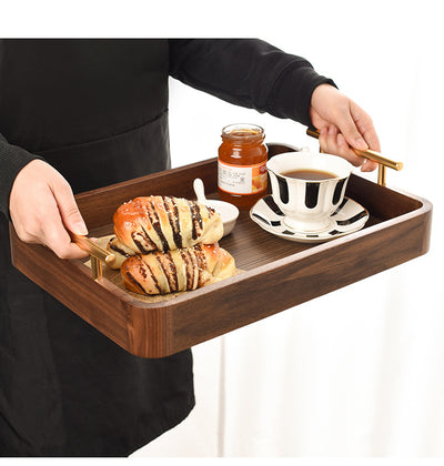 Bandeja Rectangular de Nogal para Café y Comedor - Image 11