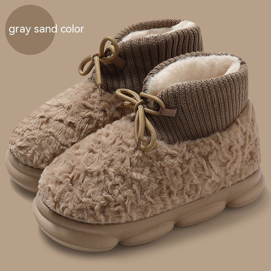 Botas de Invierno Acolchadas con Forro de Algodón - Cómodas y Antideslizantes - Image 5