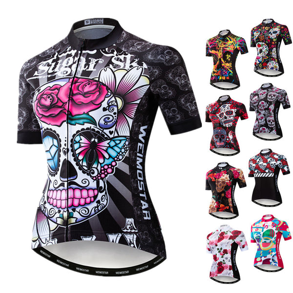 Camiseta Mujer Verano con Diseño Calavera