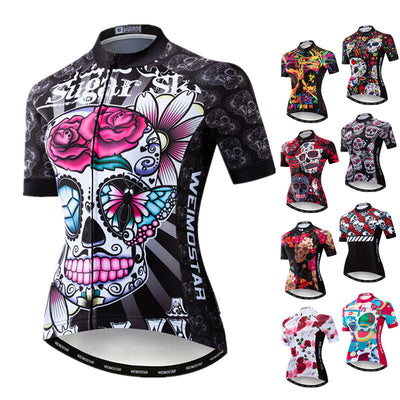 Camiseta Mujer Verano con Diseño Calavera