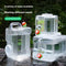 Cubo de Agua Portátil con Grifo para Camping y Viajes