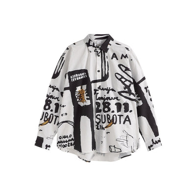 Playera de Diseño Graffiti Pintado a Mano - Colección Otoño Invierno - Image 15