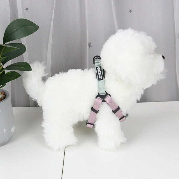Arnés Pectoral Ajustable para Perro con Cuerda de Sujeción