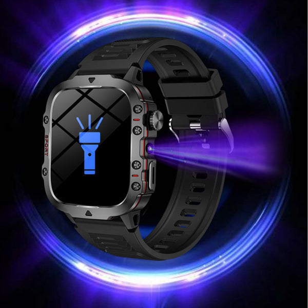 Reloj Inteligente Deportivo para Senderismo con Pantalla Grande