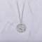 Sterling Plateado 12 Zodiac Plateado Necklace Shooter