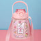 Vaso Infantil de Gran Capacidad con Pajita de Acero Inoxidable