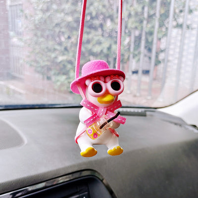 Adorno Colgante Auto Pato Anime Espejo Retrovisor - Accesorios Decorativos para Auto - Image 15