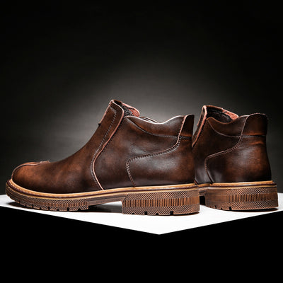 Botas Casuales de Cuero Martin para Hombre Talla Grande - Image 12