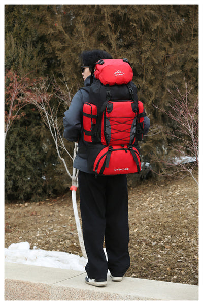 Mochila de Senderismo 90L XIYAHU - Resistente al Agua para Trekking y Camping - Image 23