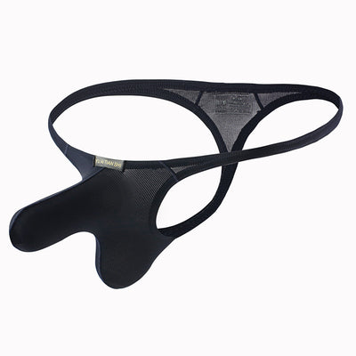 Tanga Masculina de Seda de Hielo con Trompa de Elefante y Cintura Baja - Image 14