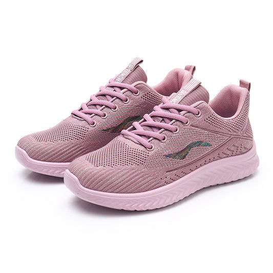 Zapatillas Running Tejidas Mujer con Suela Flexible y Amortiguación Suave - Image 2