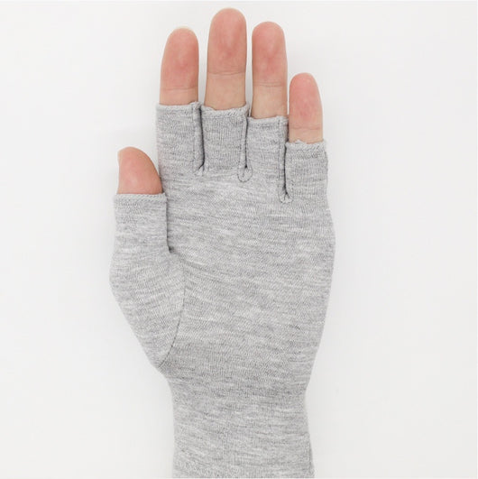 Guantes de Cuidado Preventivo en Fibra de Carbón de Bambú Gris Claro - Image 13