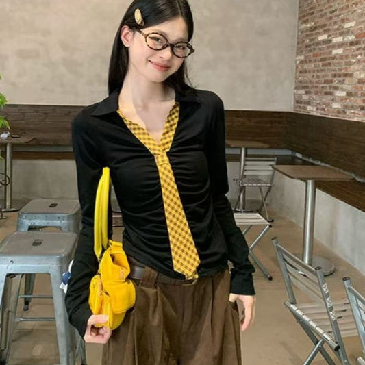 Camiseta Térmica Ajustada de Manga Larga para Mujer - Efecto Reductor