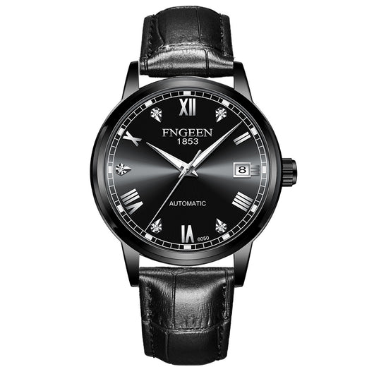 Reloj Automático de Acero Inoxidable Estilo Cinturón Ejecutivo Impermeable con Luminiscencia - Image 23