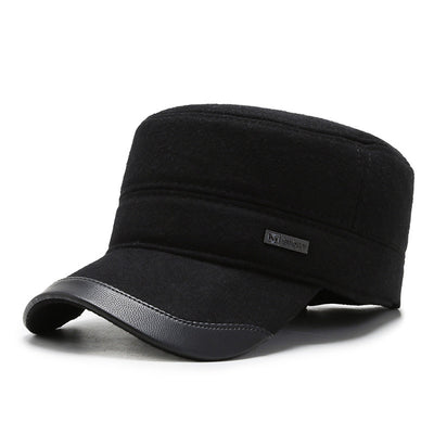 Gorra Plana con Protección de Orejas para Invierno - Diseño Clásico Duckbill - Image 8