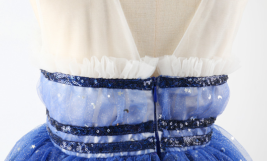 Vestido Infantil Elegante sin Mangas con Tul Esponjoso - Image 32