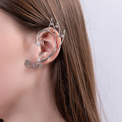 Aretes Elfos Retro sin Perforación con Personalidad - Image 12