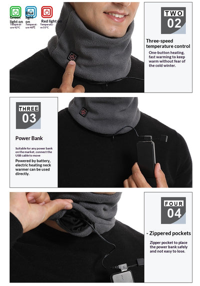 Cuello Térmico USB con 3 Velocidades de Calor - Image 17