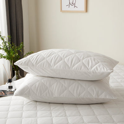 Funda Protectora de Almohada de Algodón Puro Acolchada - Image 10
