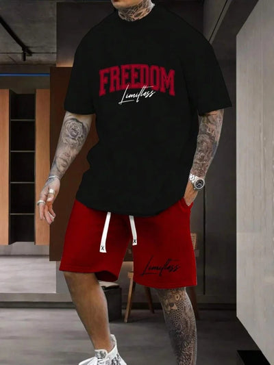 Traje Estampado 3D con Letras Personalizadas para Hombre - Image 10