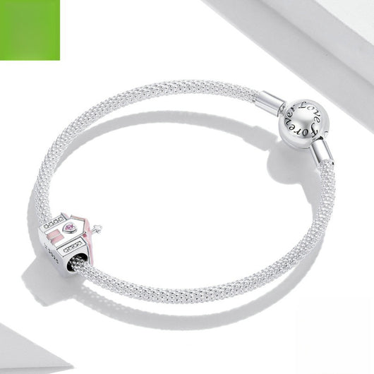 Abalorio de Plata 925 con Cruz para Pulseras y Accesorios de Boda - Image 4