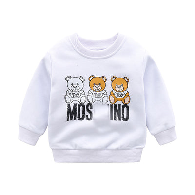 Abrigos y Suéteres Sueltos para Niños y Preadolescentes - Camiseta Base Versátil - Image 3