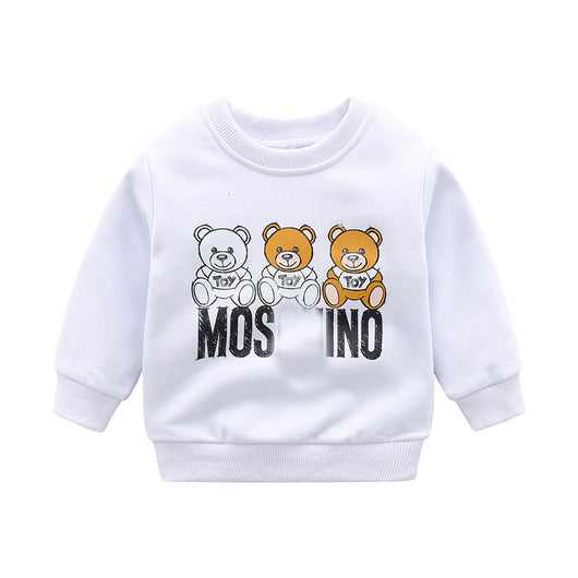 Abrigos y Suéteres Sueltos para Niños y Preadolescentes - Camiseta Base Versátil - Image 3