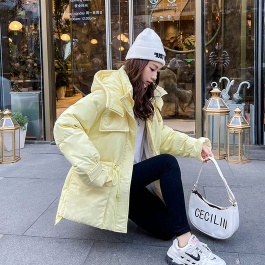 Chaqueta de Invierno para Mujer con Plumón de Pato Blanco - Image 2