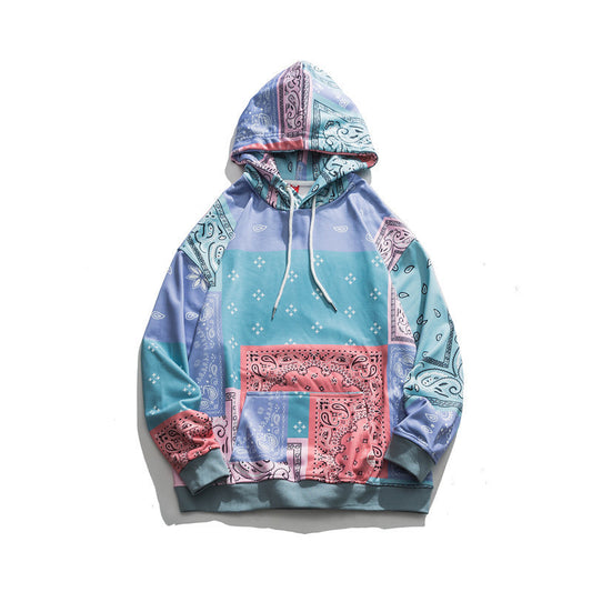 Sudadera Oversized con Capucha en Flor de Anacardo