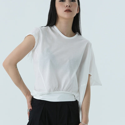 Playera Irregular de Manga Corta - Colección Verano - Image 4