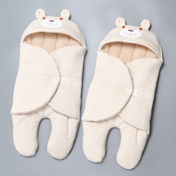 Saco de Dormir para Bebé Recién Nacido - Manta Térmica Acolchada Otoño Invierno