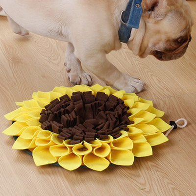 Tapete Olfativo Antideslizante para Perros con Diseño Girasol - Image 8