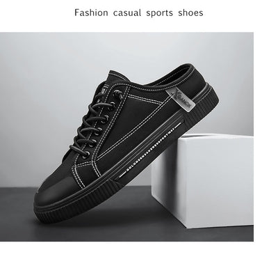 Tenis Casuales Versátiles para Hombre sin Talón de Lona - Image 17