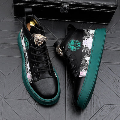 Tenis Casuales de Hombre con Diseño Estampado Versátil - Image 9