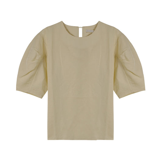 Sudadera Minimalista Cuello Redondo Manga Cinco Puntos - Image 2